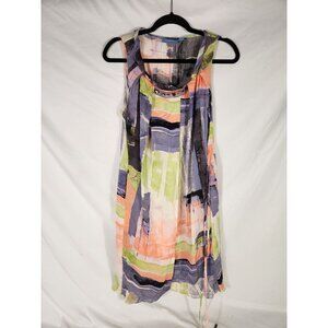 Simply Vera Wang Womens Dress Mod Style Old Money Retro 60'S Abstract M